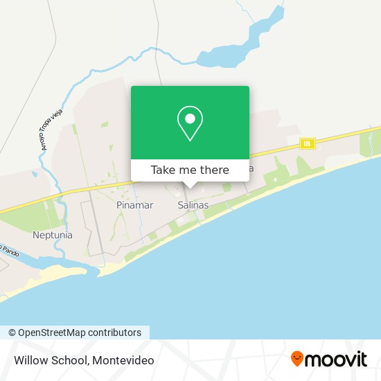 Willow School map