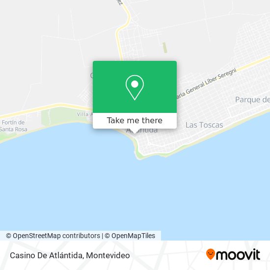 Casino De Atlántida map