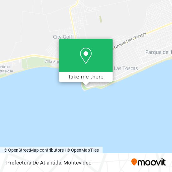 Prefectura De Atlántida map