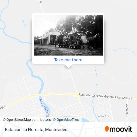 Mapa de Estación La Floresta