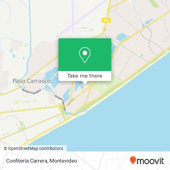 Confitería Carrera map