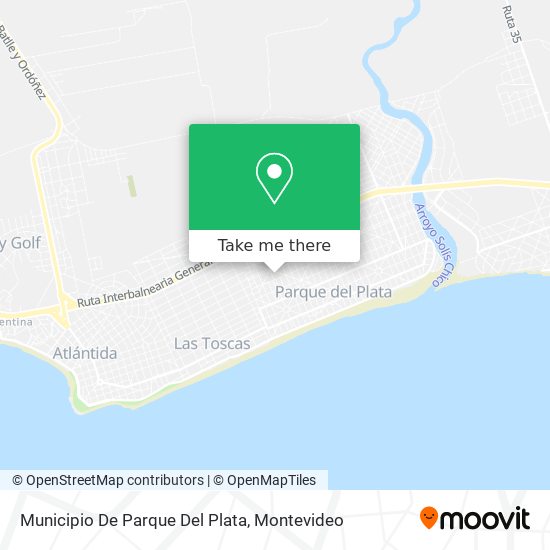 Municipio De Parque Del Plata map