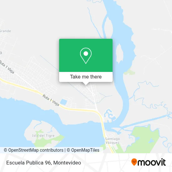 Escuela Publica 96 map