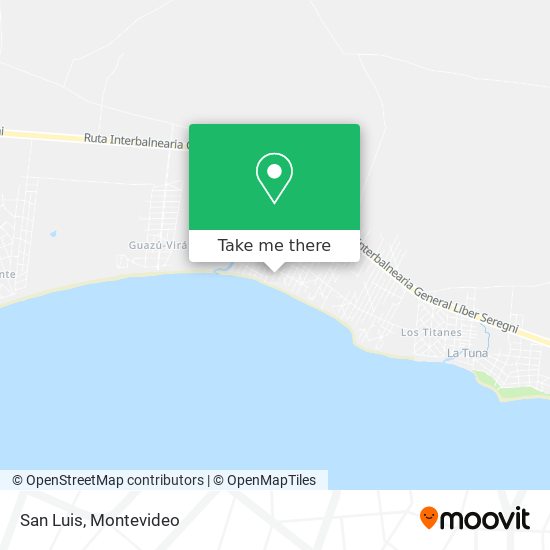 San Luis map