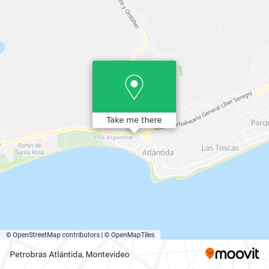Petrobras Atlántida map