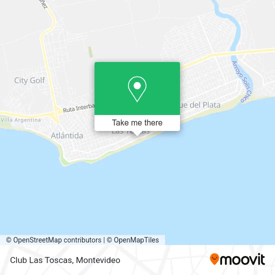 Mapa de Club Las Toscas