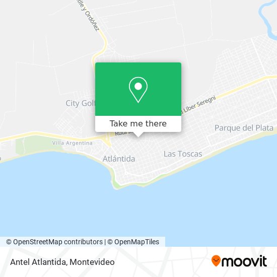Antel Atlantida map