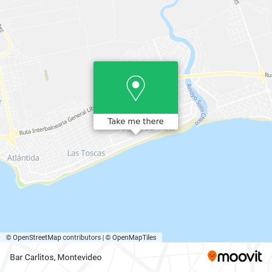 Bar Carlitos map