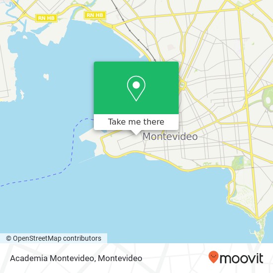 Academia Montevideo map