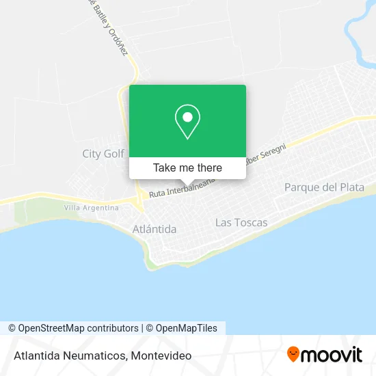 Atlantida Neumaticos map