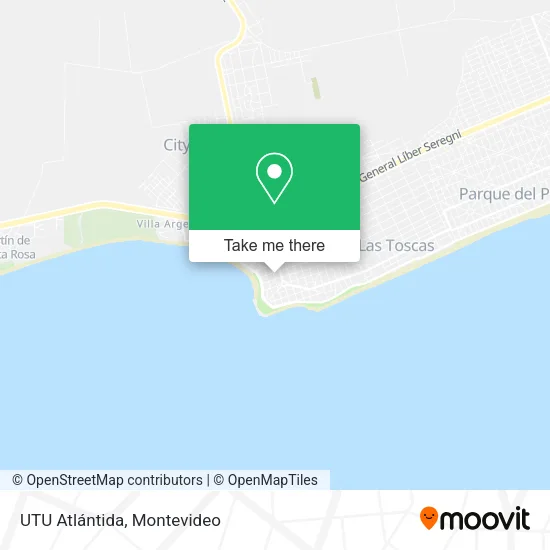 Mapa de UTU Atlántida
