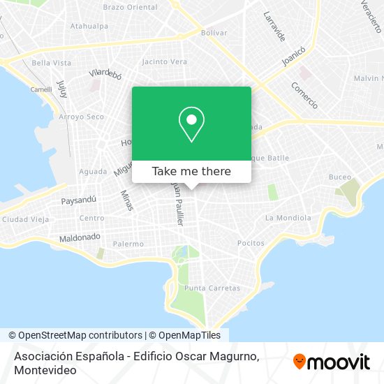 Asociación Española - Edificio Oscar Magurno map