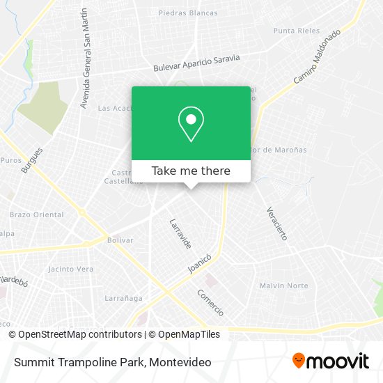 Mapa de Summit Trampoline Park