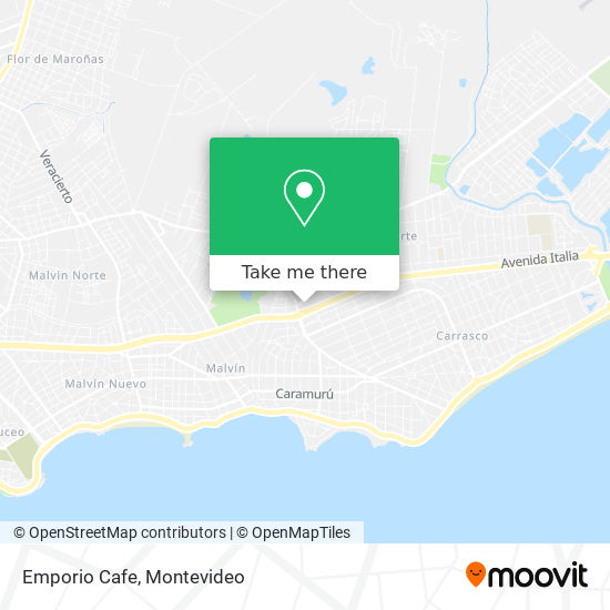 Emporio Cafe map