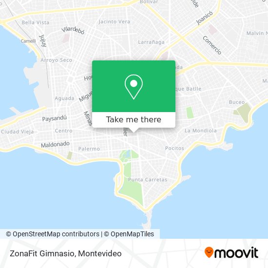 ZonaFit Gimnasio map