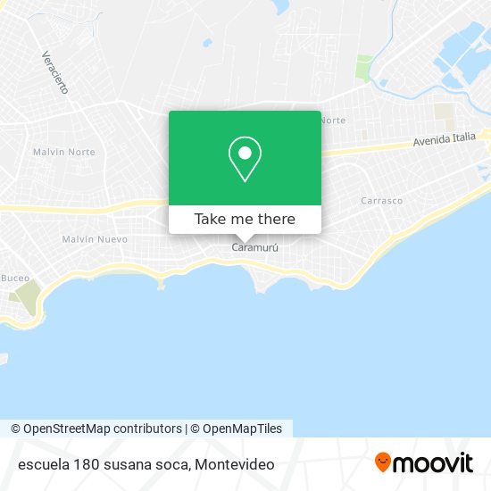 Mapa de escuela 180 susana soca