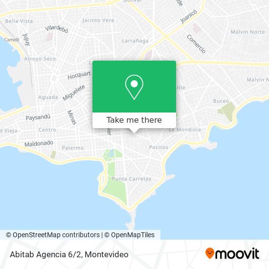 Abitab Agencia 6/2 map
