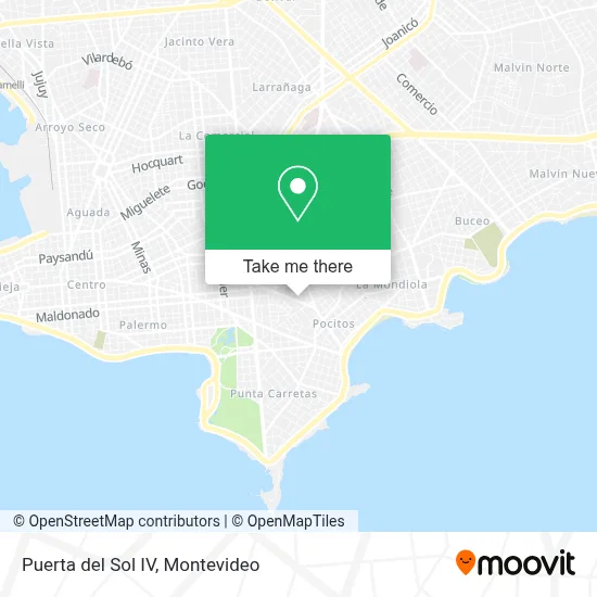 Puerta del Sol IV map