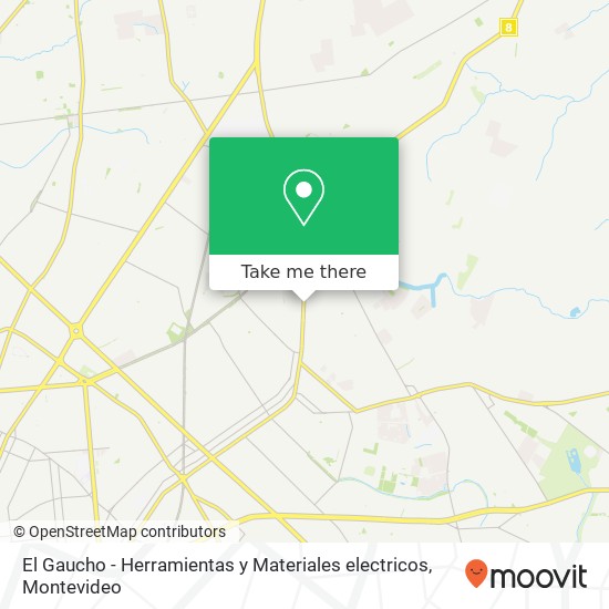 El Gaucho - Herramientas y Materiales electricos map