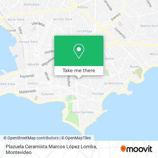 Plazuela Ceramista Marcos López Lomba map