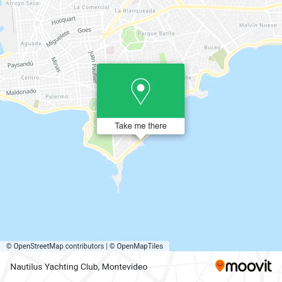 Nautilus Yachting Club map
