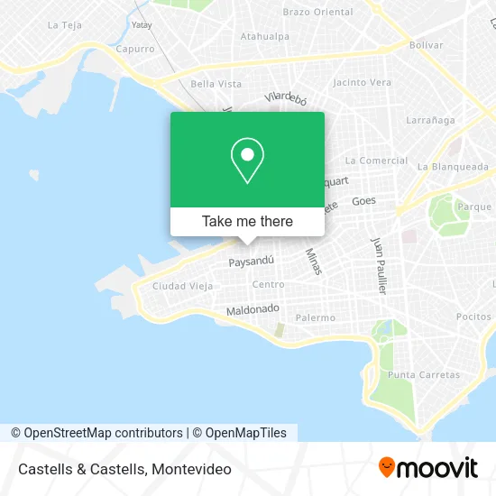Castells & Castells map