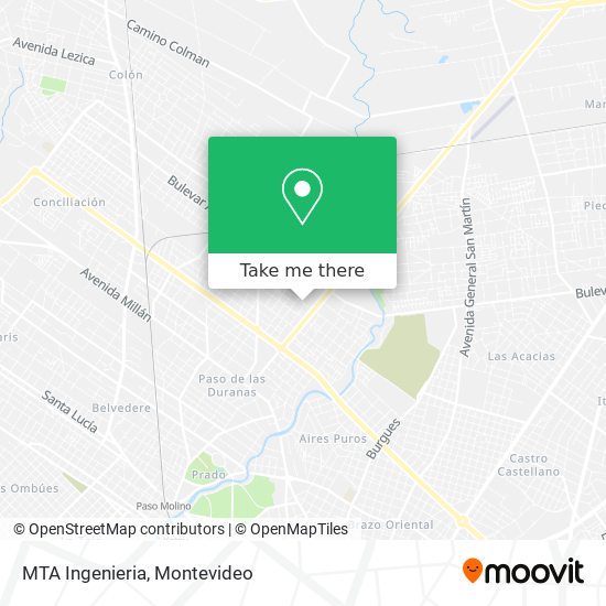 MTA Ingenieria map