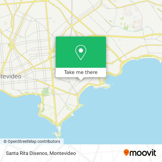 Santa Rita Disenos map