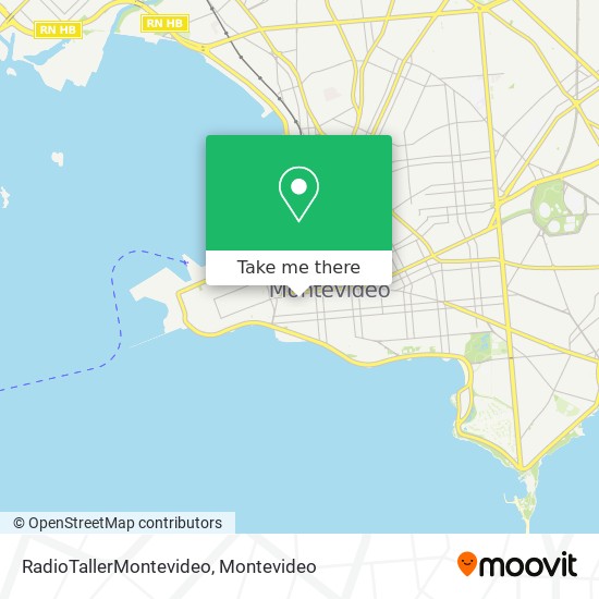 RadioTallerMontevideo map