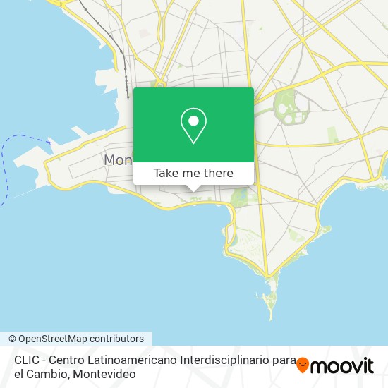CLIC - Centro Latinoamericano Interdisciplinario para el Cambio map