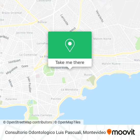 Consultorio Odontologico Luis Pascuali map