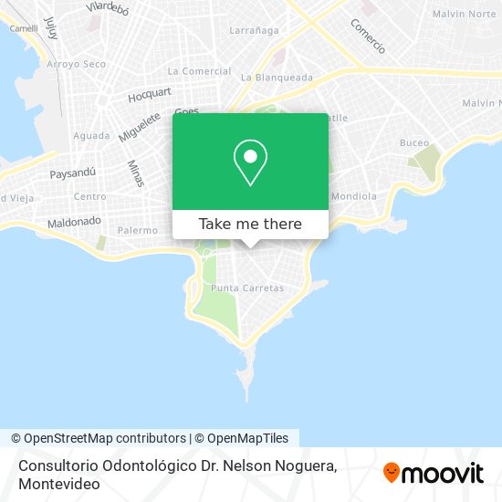 Consultorio Odontológico Dr. Nelson Noguera map