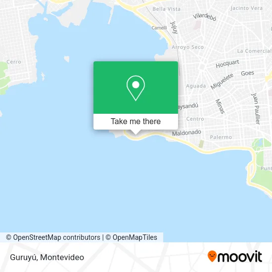 Guruyú map