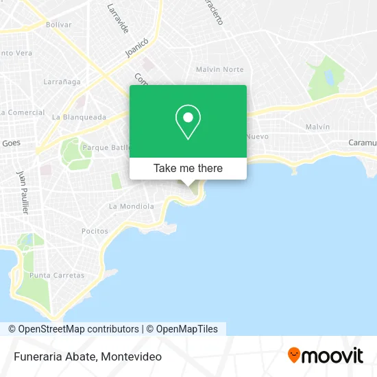 Funeraria Abate map