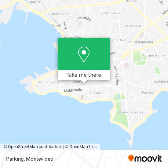 Parking map