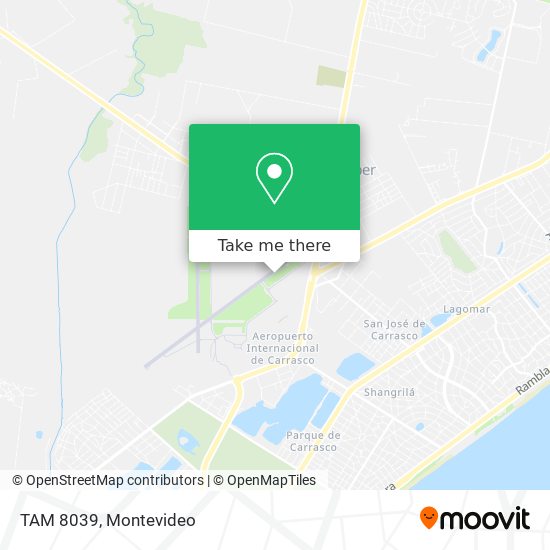TAM 8039 map