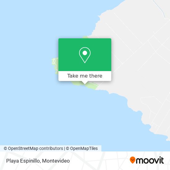 Playa Espinillo map