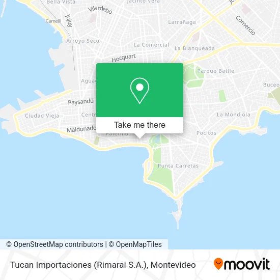 Mapa de Tucan Importaciones (Rimaral S.A.)