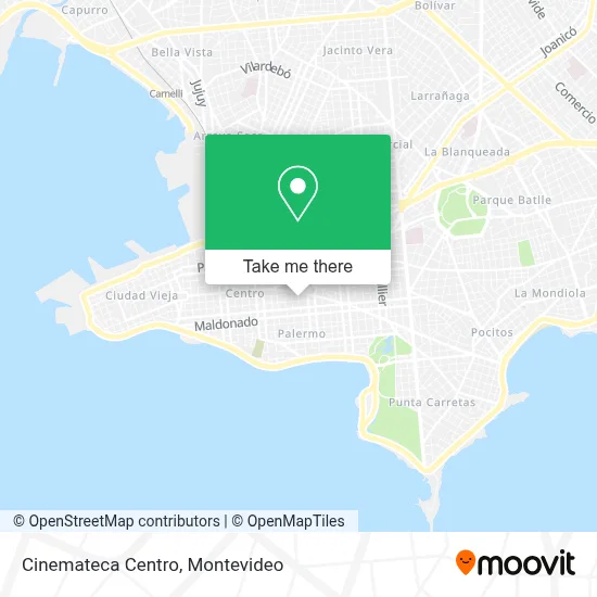 Cinemateca Centro map