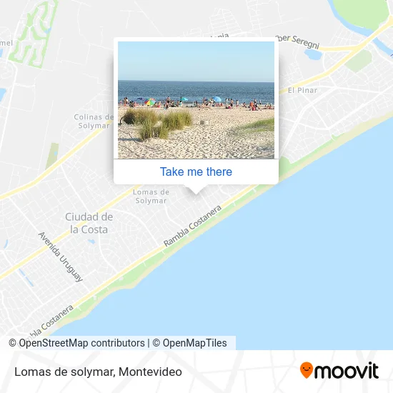 Lomas de solymar map