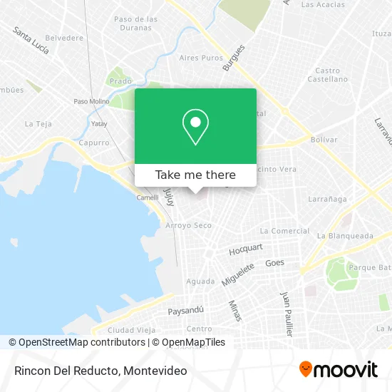 Rincon Del Reducto map