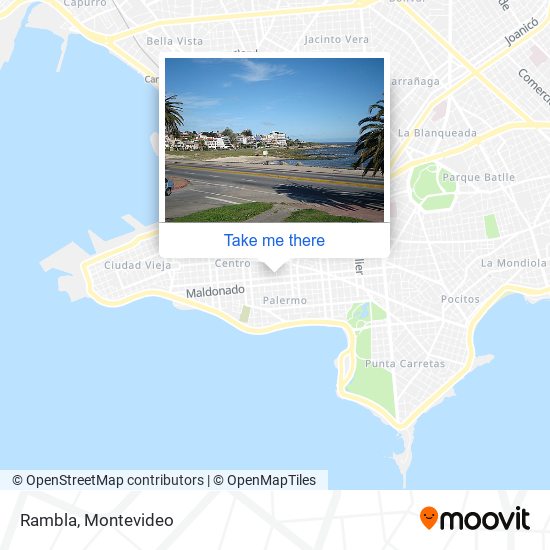 Rambla map