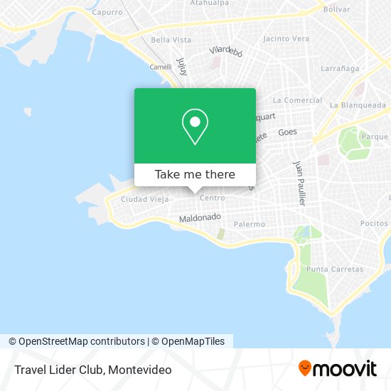 Travel Lider Club map