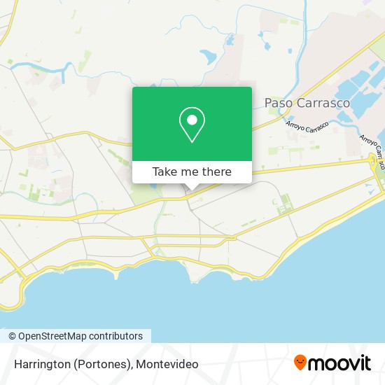 Harrington (Portones) map