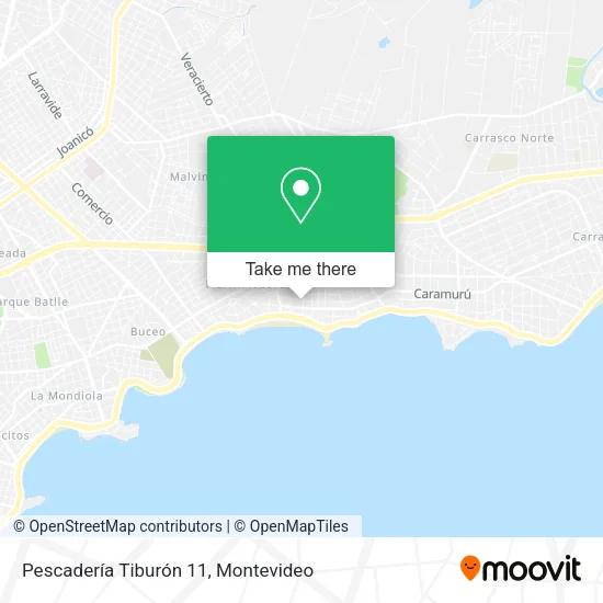Mapa de Pescadería Tiburón 11