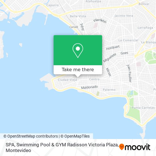 SPA, Swimming Pool & GYM Radisson Victoria Plaza map