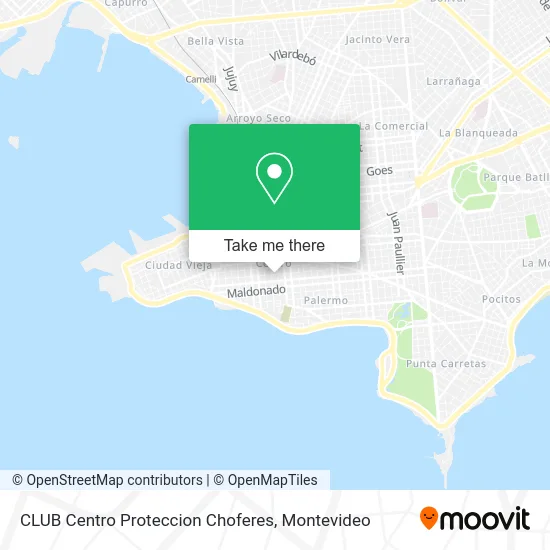CLUB Centro Proteccion Choferes map