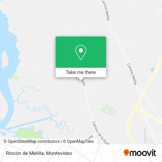Rincón de Melilla map