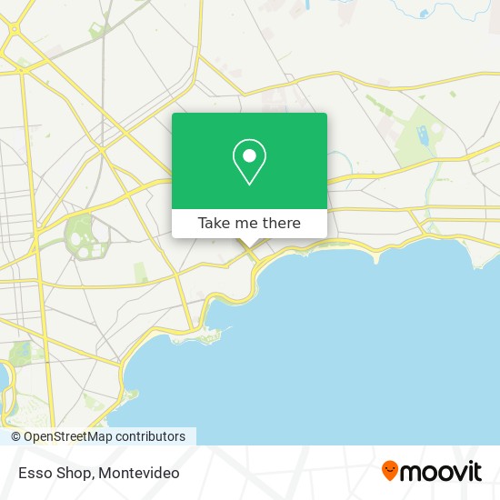Esso Shop map