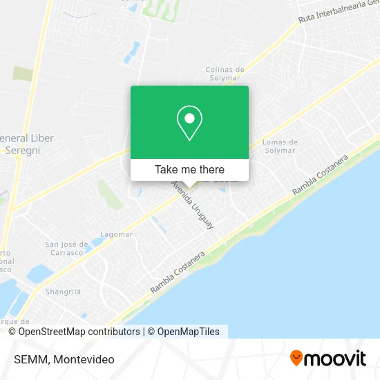 Mapa de SEMM
